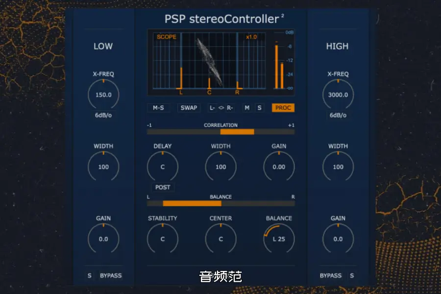 立体声修复-PSPaudioware PSP stereoController2-Win 2.0.2
