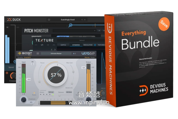 效果器合集-Devious Machines Bundle-Win 2024.8