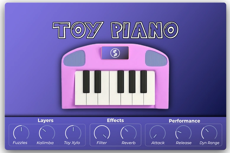 玩具钢琴 Echo Sound Works Toy Piano KONTAKT