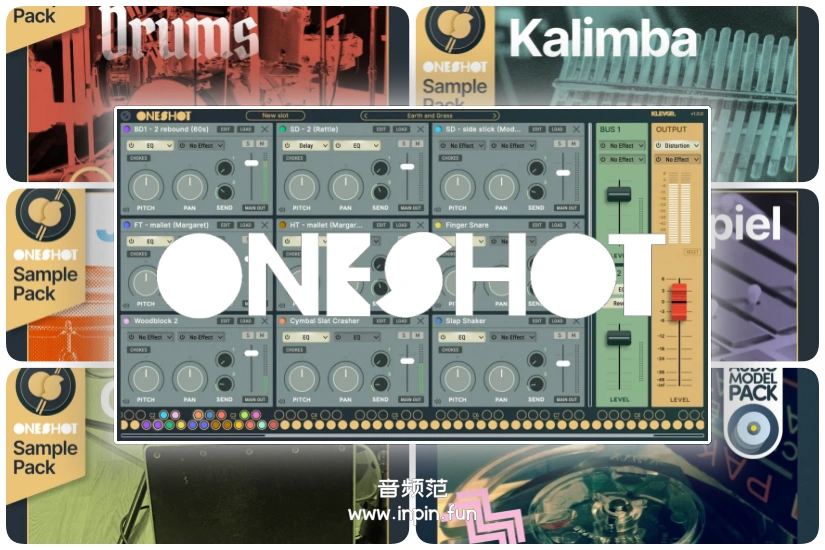 鼓采样器-Klevgrand OneShot-Win 1.0.3