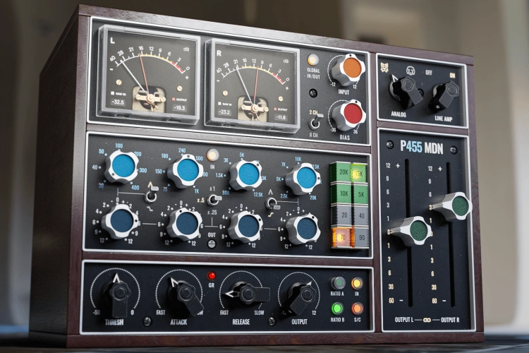 总线效果器 Pulsar Modular P455 MDN Sidecar【MAC】1.5.1