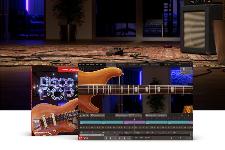 EZBass拓展 Toontrack Disco Pop EBX 1.0.0