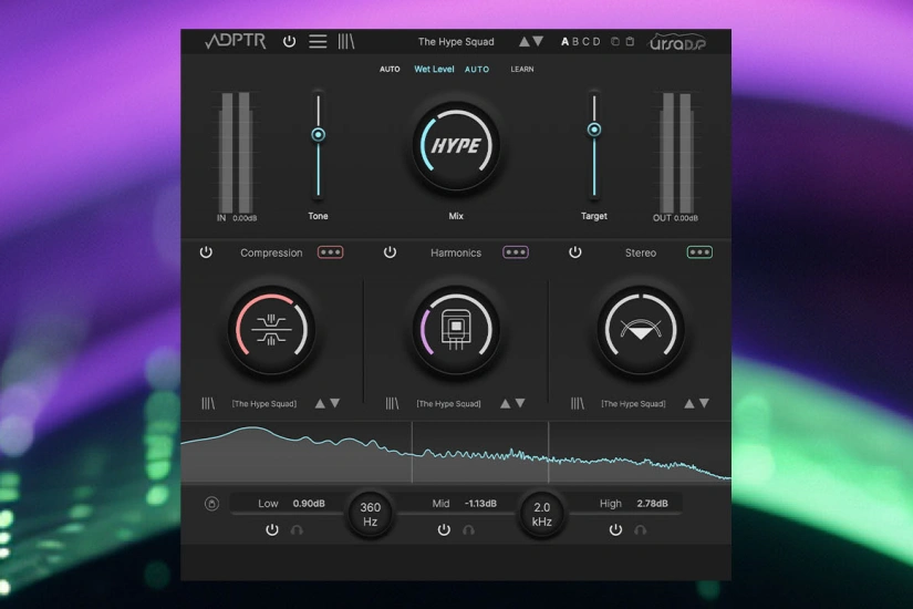 综合效果器-ADPTR Audio Hype-Mac 1.5.0 插件联盟 Plugin Alliance