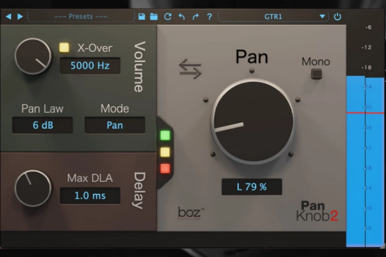 声像平衡效果器 Boz Digital Labs Pan Knob 2【WIN】2.1.1