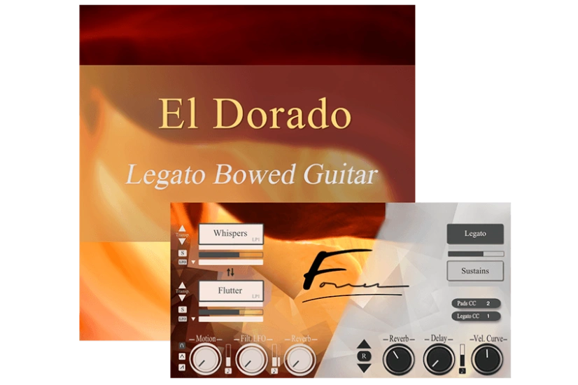 琴弓吉他 David Forner El Dorado Legato Bowed Guitar KONTAKT