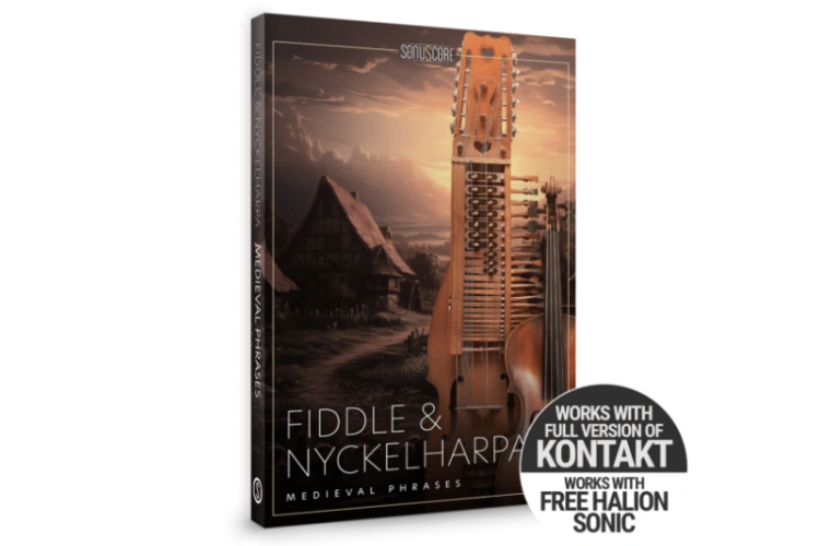 小提琴和尼克尔哈帕 Sonuscore Medieval Phrases Fiddle & Nyckelharpa KONTAKT