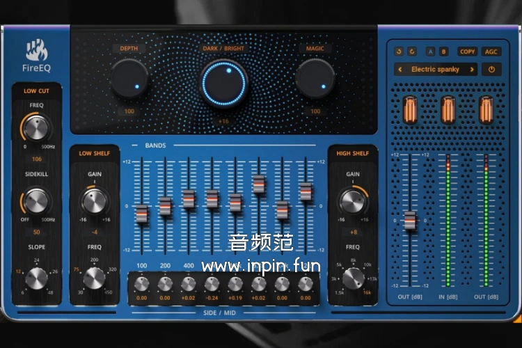 均衡器 FireSonic FireEQ【MAC】1.0.0