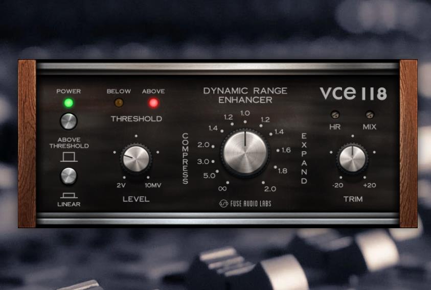 压缩扩展器 Fuse Audio Labs VCE-118【MAC】1.0.0