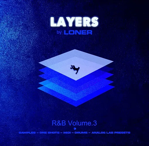 Loner Layers Vol. 3 WAV MiDi Analog Lab Bank