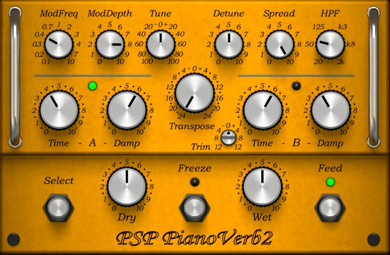 共鸣混响 PSPaudioware PSP PianoVerb 2【WIN】2.5.5