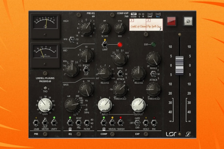 通道条 Lindell Audio 69 Series【MAC】1.0.0  插件联盟 Plugin Alliance