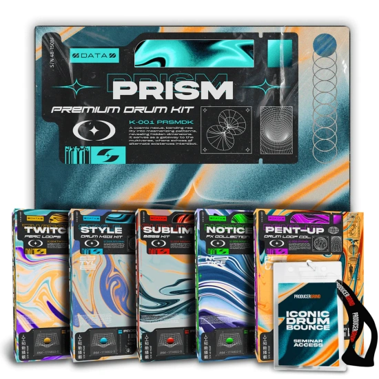 鼓采样 ProducerGrind PRISM Premium Drum Kit
