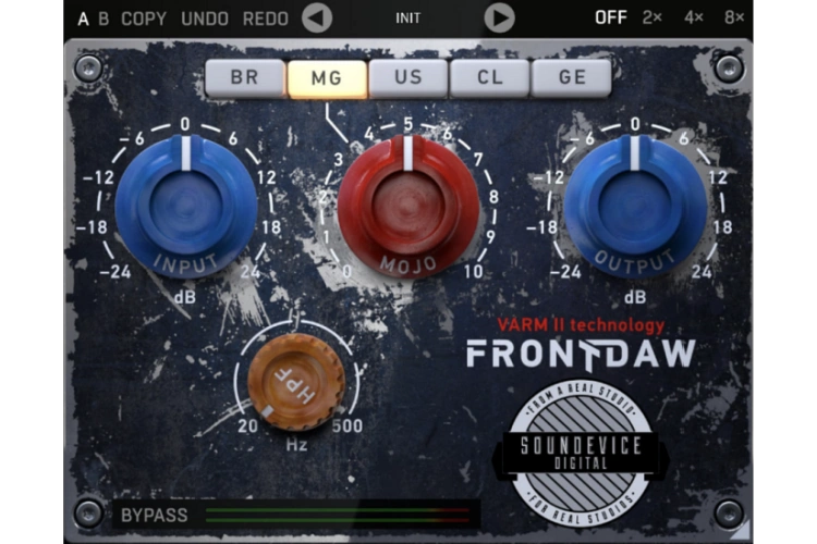 饱和染色 Soundevice Digital FrontDAW【WIN】3.1