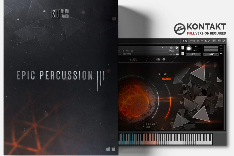 影视打史诗打击乐 Splash Sound Epic Percussion 3 KONTAKT