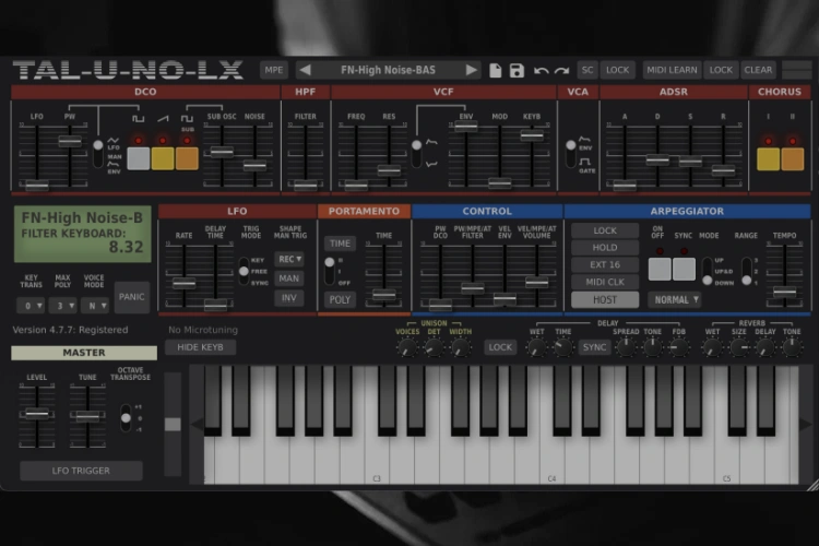 合成器 Togu Audio Line TAL-U-NO-LX-V2【MAC】4.8.5