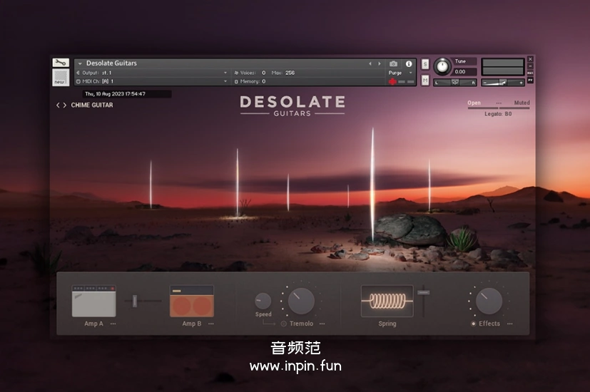 荒芜电吉他 e-instruments Desolate Guitars KONTAKT