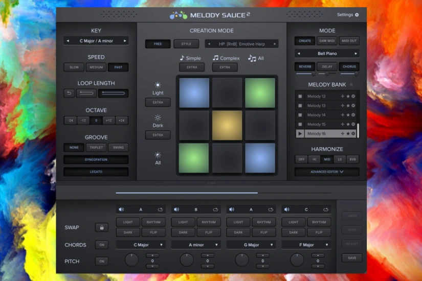 旋律生成器 EVAbeat Melody Sauce【MAC】2.1.5