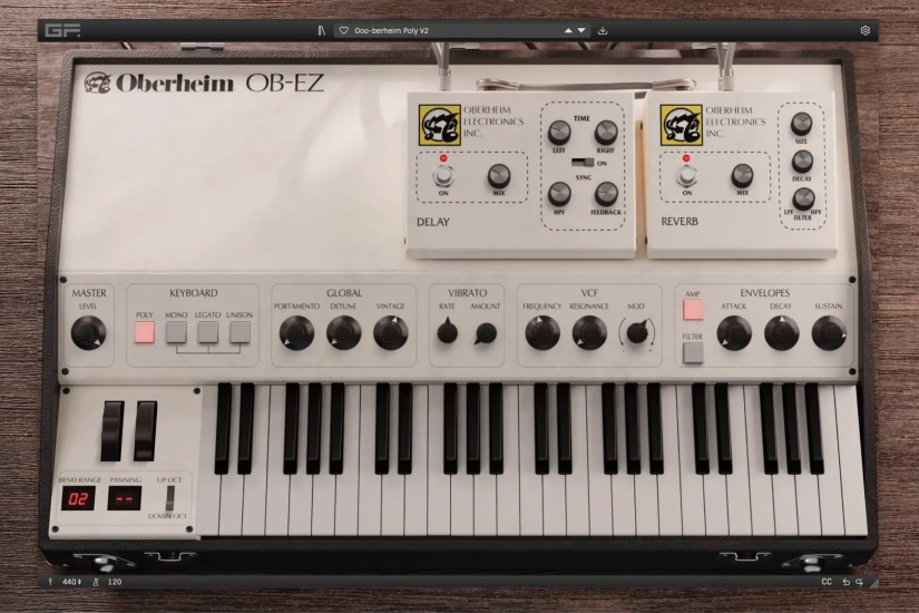合成器 GForce OBERHEIM OB-EZ【WIN】2.6