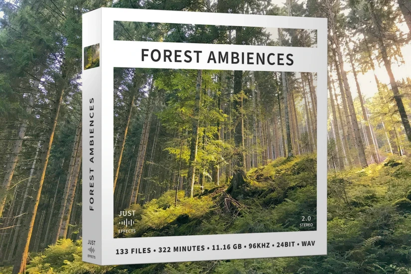 自然环境音效库 Just Sound Effects Forest Ambiences WAV