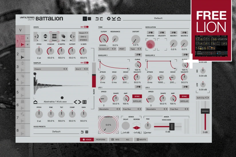 鼓机 Unfiltered Audio Battalion【WIN】1.0.3 插件联盟 Plugin Alliance