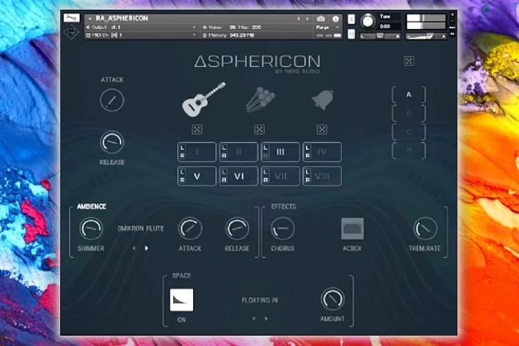 混合乐器 Rigid Audio Asphericon KONTAKT