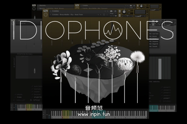 打击乐库 Sonokinetic Idiophones KONTAKT