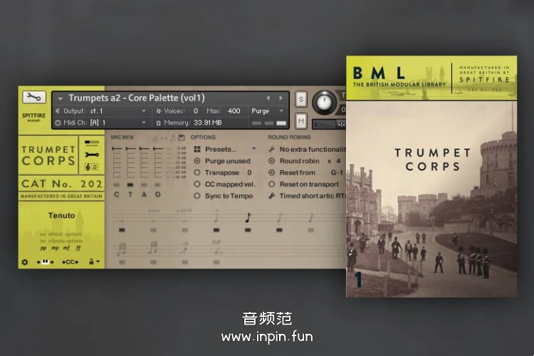 喷火小号 Spitfire Audio BML Trumpet Corps Volume 1 KONTAKT