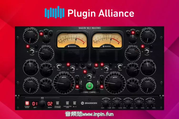 影山母带压缩-Shadow Hills Mastering Compressor Class A-Mac 1.5.0 插件联盟 Plugin Alliance