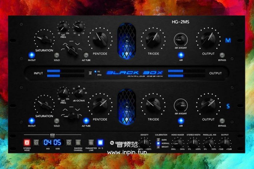 饱和染色 Brainworx Black Box Analog Design HG-2MS【MAC】1.3.1 插件联盟 Plugin Alliance
