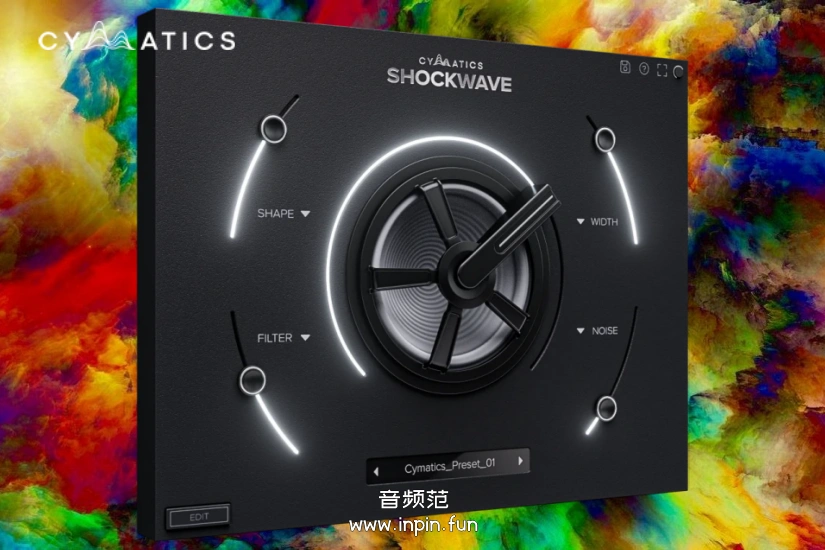 低音采样引擎 Cymatics Shockwave Bass Engine【MAC】1.0.0