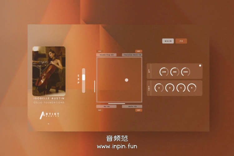 氛围铺底大提琴 Inletaudio Cello Foundations KONTAKT