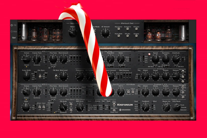 合成器-Knif Audio Knifonium-Win 1.4.1 插件联盟 Plugin Alliance