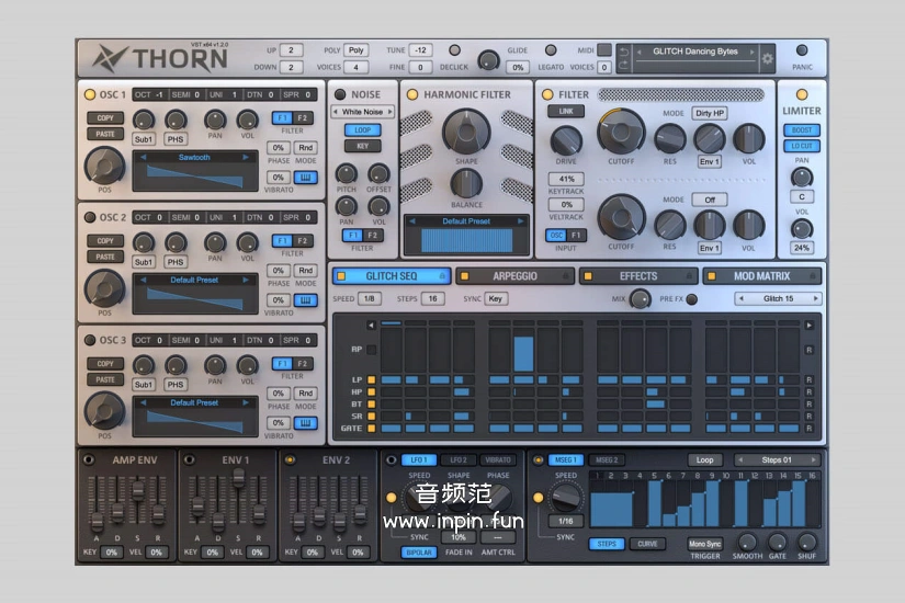 合成器 DS Thorn【MAC】1.3.3 插件联盟 Plugin Alliance