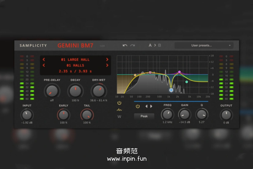 混响 Samplicity Gemini BM7【WIN】1.0.8