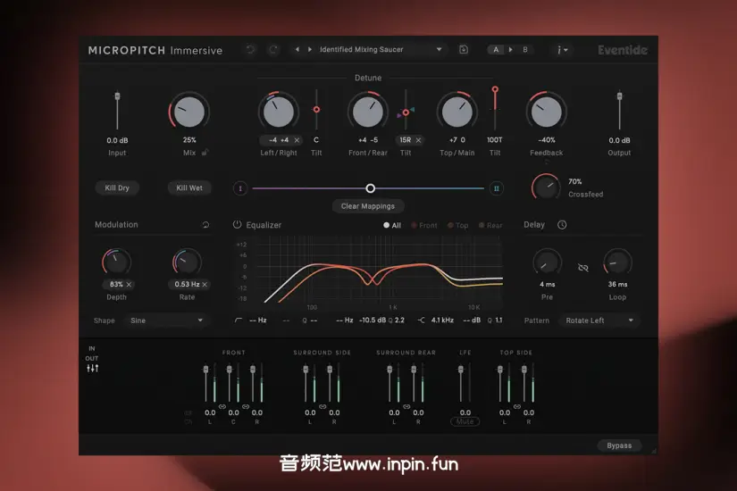 杜比环绕声空间效果器-Eventide Audio Eventide MicroPitch Immersive-Win 1.3.0