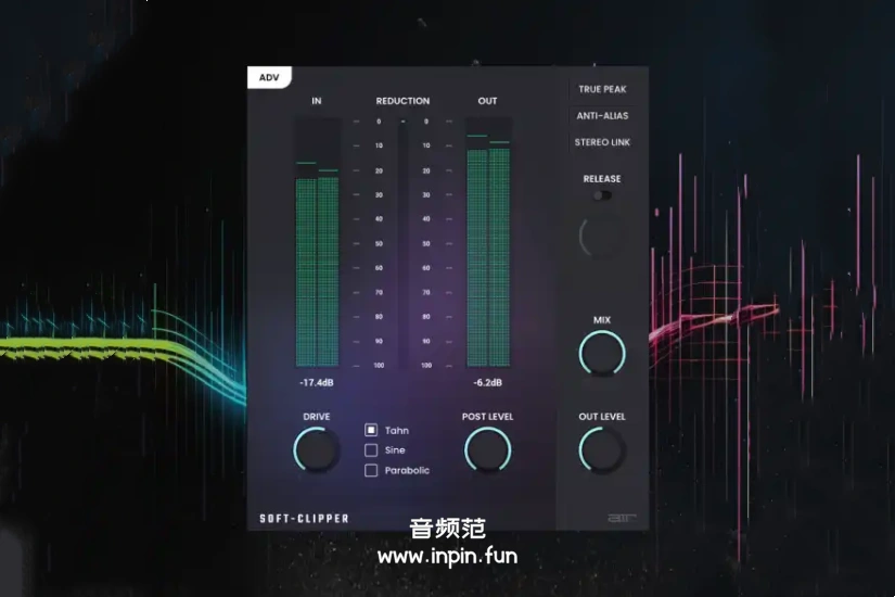 削波效果器 AIR Music Technology AIR Soft Clipper【WIN】1.2.0.4