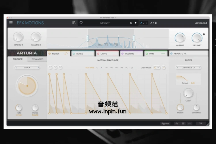 滤波器 Arturia Efx MOTIONS【WIN】1.1.0