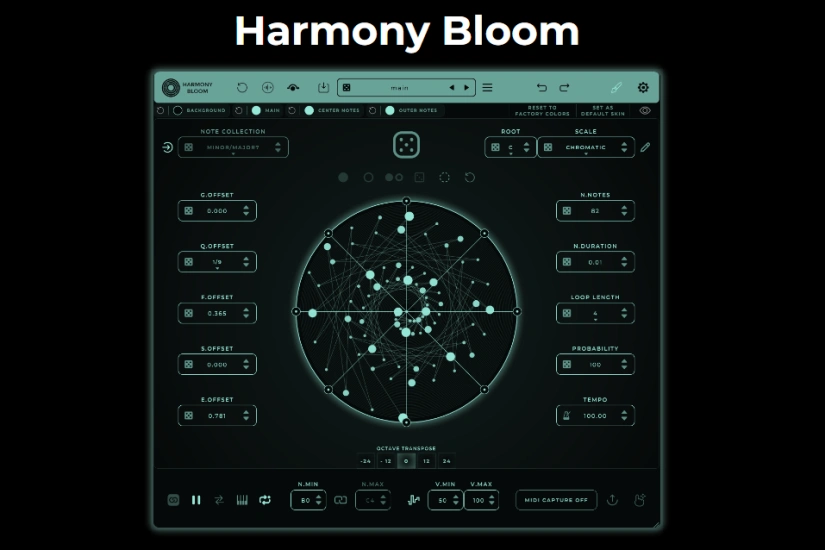 MIDI 生成器 Mario Nieto World Harmony Bloom【WIN】1.2.9