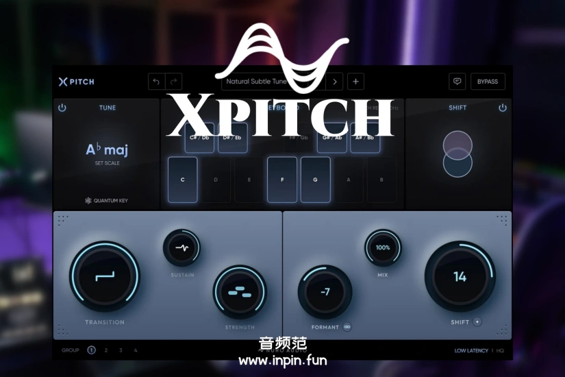 自动修音电音-Nuro Audio Xpitch-Win 1.0.3