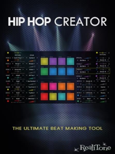 嘻哈音源 Realitone Hip Hop Creator KONTAKT 2.2