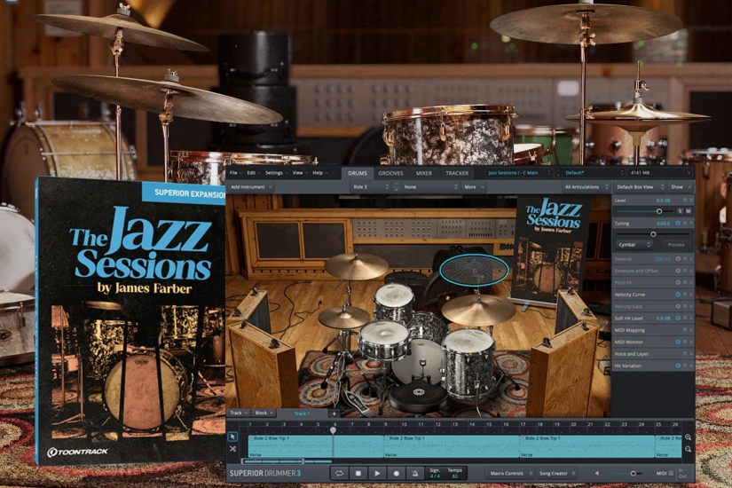 爵士鼓-Toontrack The Jazz Sessions SDX 1.0.1