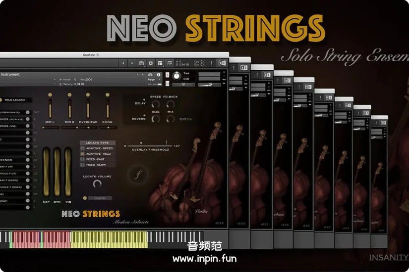 弦乐音源-Insanity Samples Neo Strings KONTAKT 4.0.3