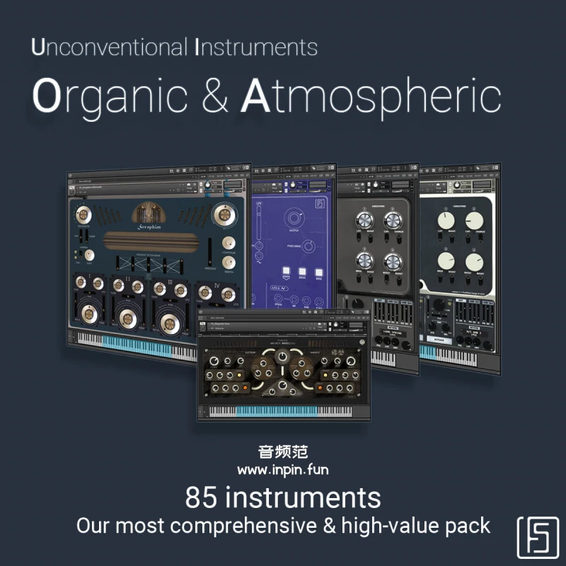 氛围环境音源-FluidShell Design Organic & Atmospheric Bundle KONTAKT