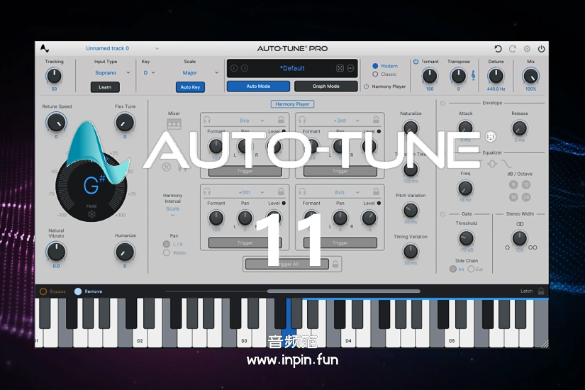 自动修音-Antares Auto-Tune Pro 11-Mac 独家直装版