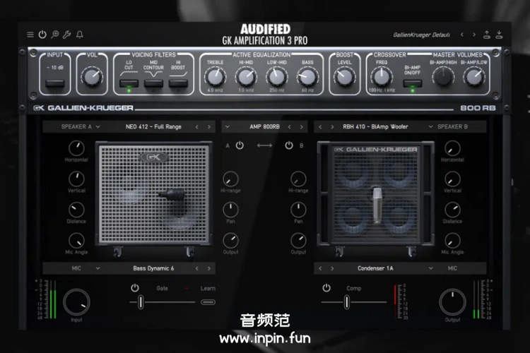 贝斯放大器-Audified GK Amplification 3 Pro-Win 3.1.3