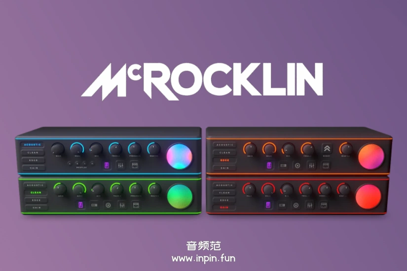综合音效插件-PolyChrome DSP McRocklin Suite-Win 1.6.1