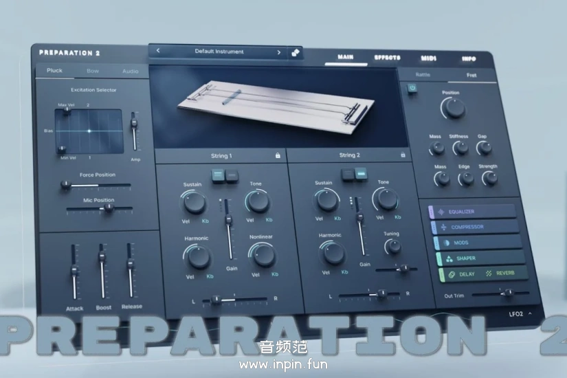 创意建模弦乐-Physical Audio Preparation 2-Win 2.1.1