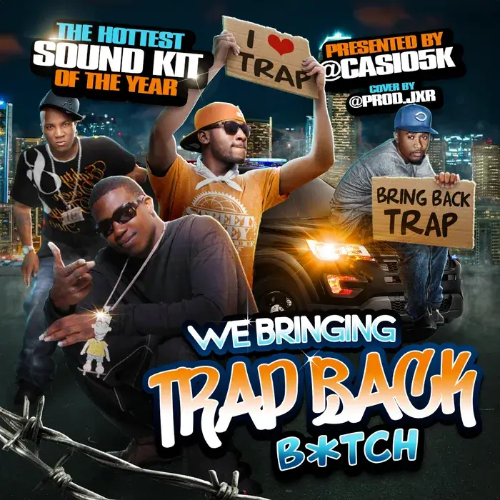 Trap音源-casio5k Trap Back KONTAKT