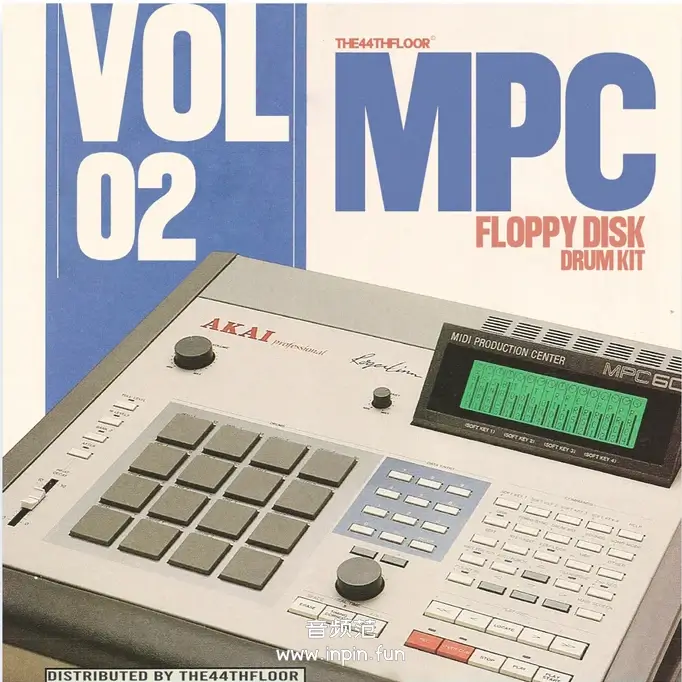 复古音色-The44thfloor MPC Floppy Disk VOL.II (Drum Kit)