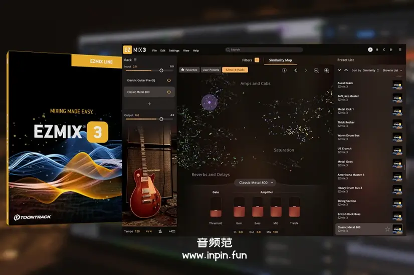 自动混音-Toontrack EZmix 3-Mac 3.2.0